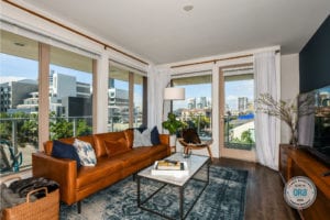 F11 Slider Image | Inside Model Apartment Living Room
